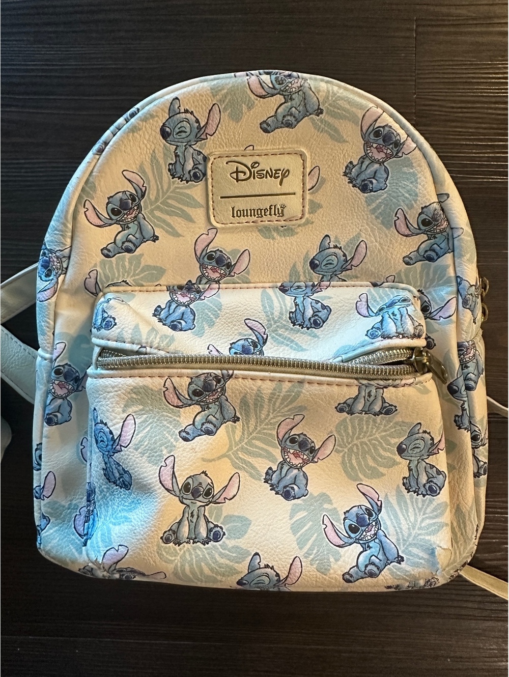 Disney stitch Floral loungefly backpack